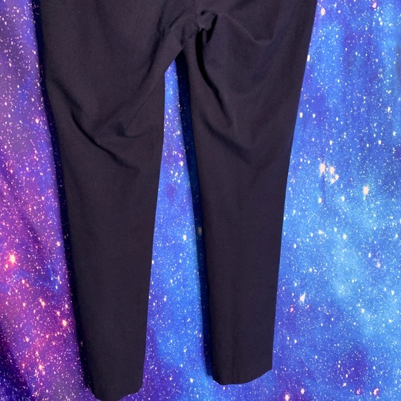 Loft- Marisa Straight Navy Blue Pants size 8 - Picture 9 of 10